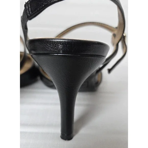 Abella True Comfort Pumps Women's 9.5M Black Cushioned Dress Shoe 2" Heel - Picture 6 of 9